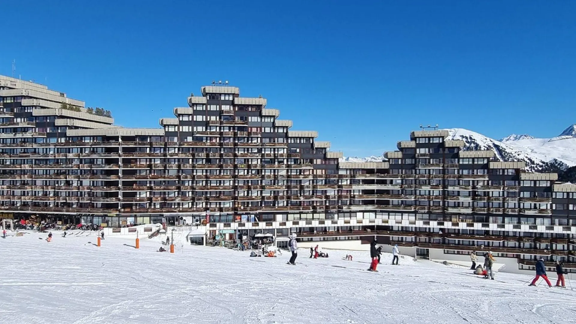 アパート Studio Divisible Aux Pieds Des Pistes Avec Balcon - Fr-1-181-2674 ラ・プラーニュ